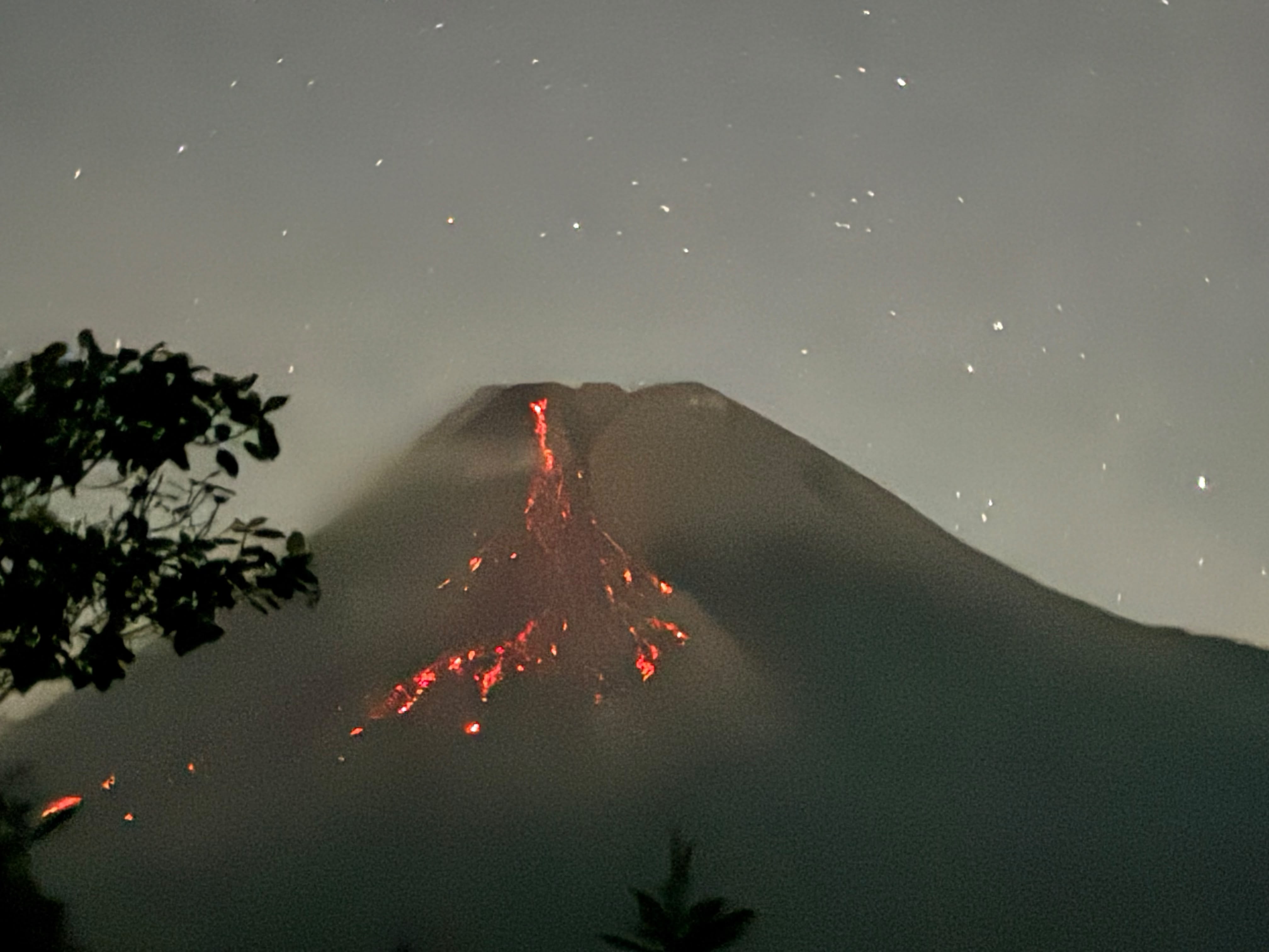 Merapi Lava Flow